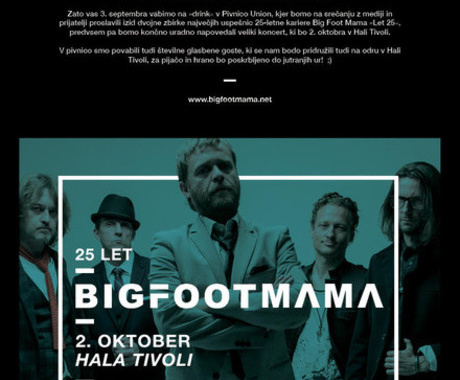 Big Foot Mama - 2. september 18h