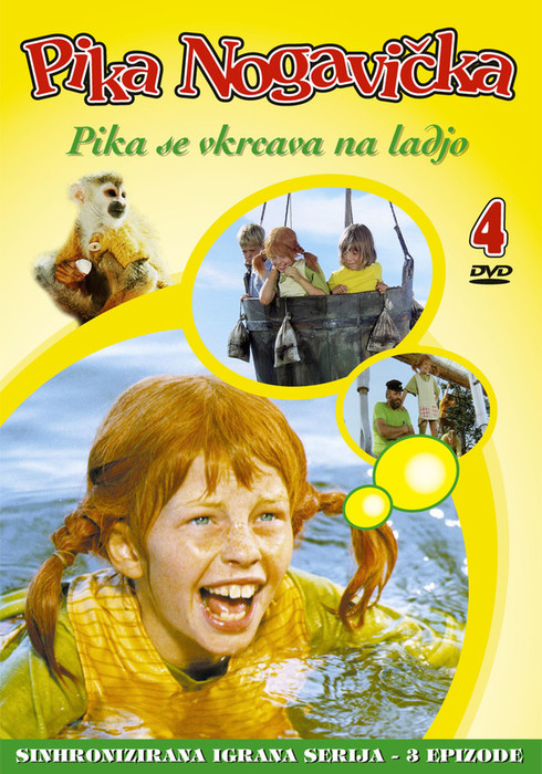 Pika Nogavička 4: Pika se vkrcava na ladjo + DVD presenečenja