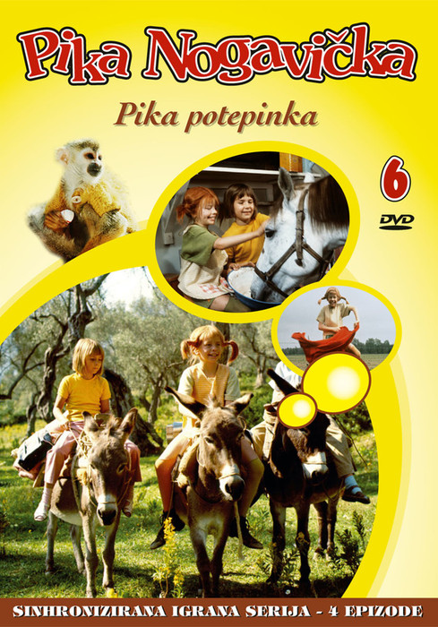 Pika Nogavička 6: Pika potepinka + DVD presenečenja