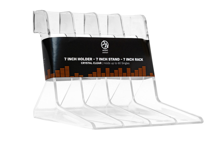 7"LP Stojalo - Prozoren - Audio Anatomy