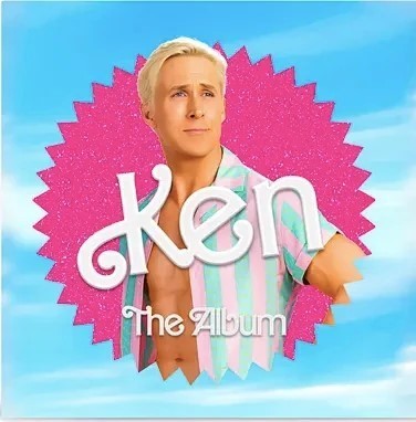 Barbie The Album O.S.T. (Ken Cover) (Blue & Pink Vinyl) (Limited) (Indie Exclusive)