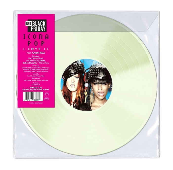 I love It (feat. Charli XCX) (Black Friday) (Limited) (Glow In The Dark Vinyl)