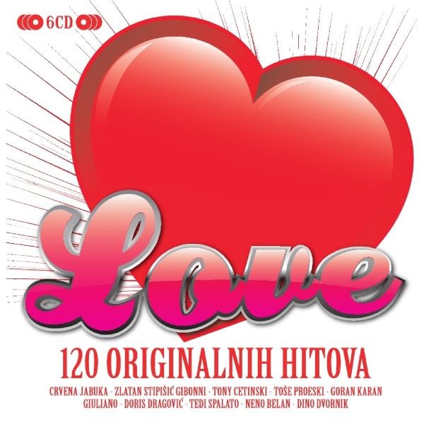 Love - 120 originalnih hitova