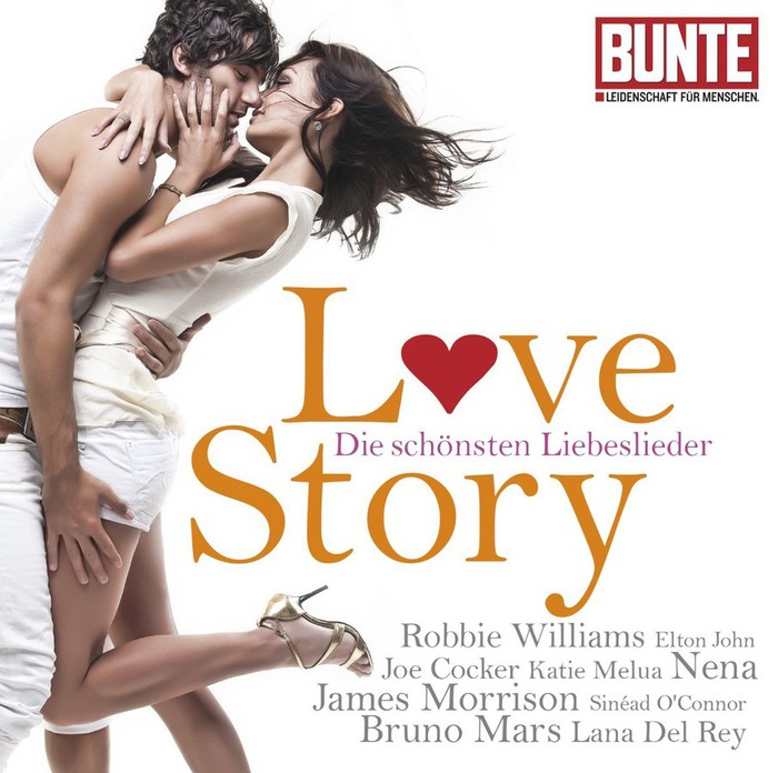 Bunte Love Story - die Schönsten Liebeslieder