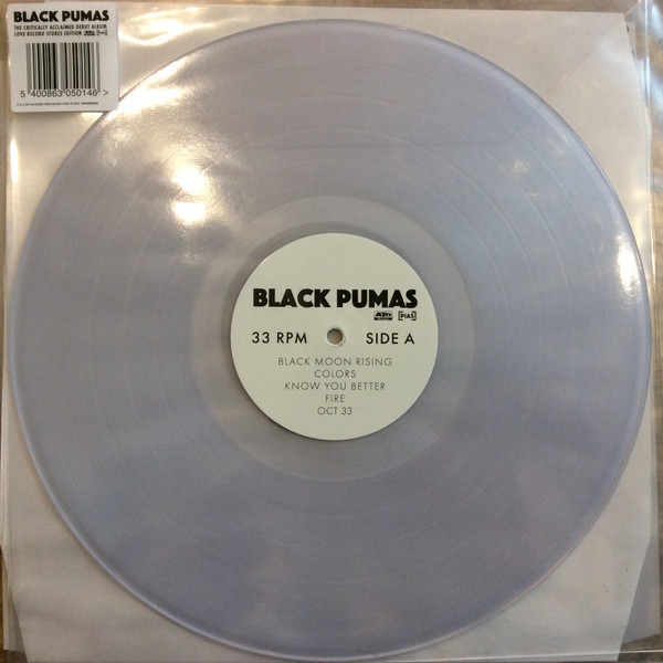 Black Pumas (Clear Vinyl) (Limited)