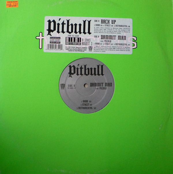 Back Up/dammit Man (12 INCH)