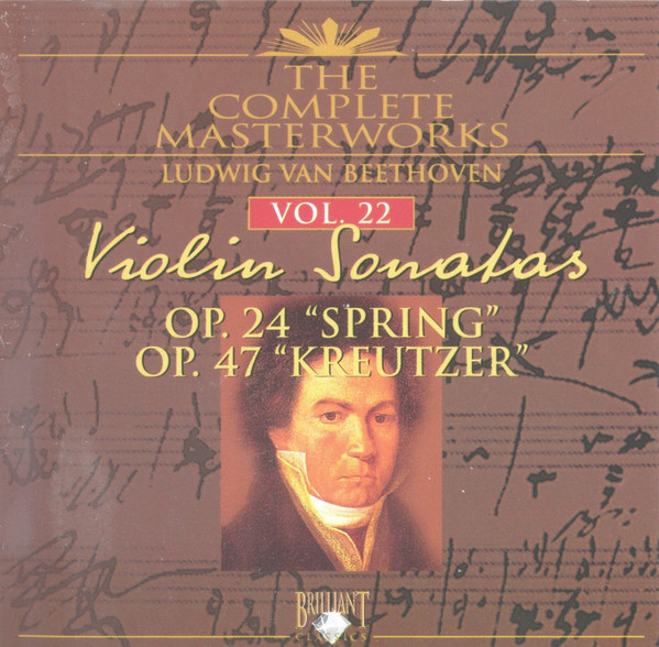 Beethoven Ludwig Van Violin Sonatas Op24 Op 47