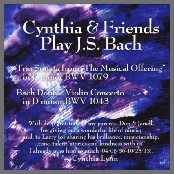 Cynthia & Friends Play Bach