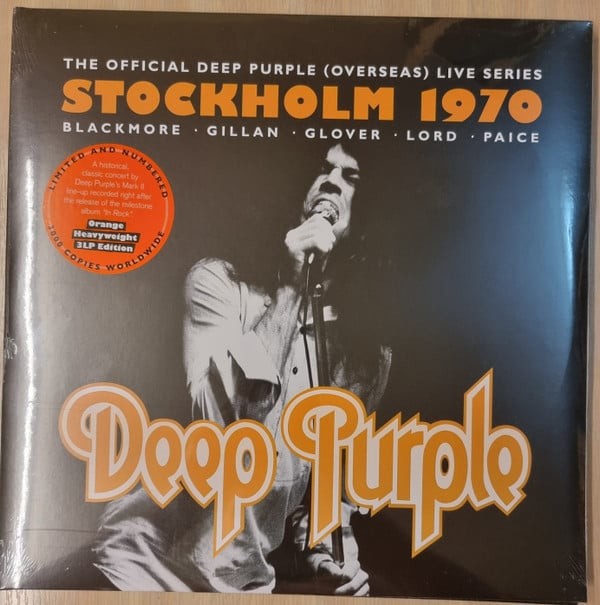 Deep Purple-stockholm 1970(ltd.3lp Oran)