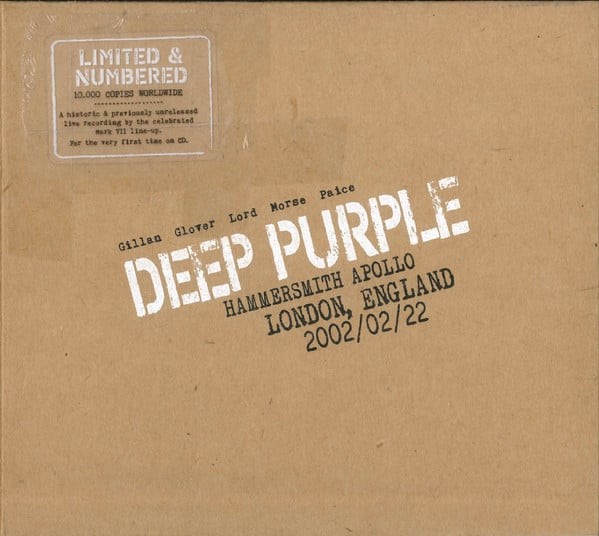 Live In London 2002 (limited Numbered Edition)