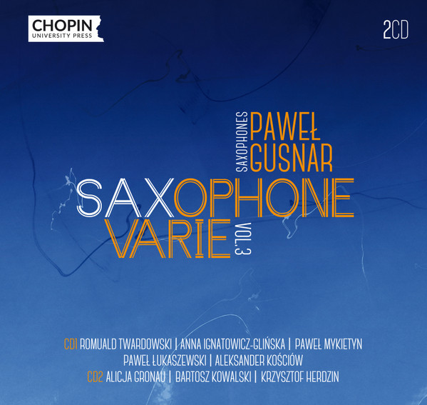 Pawel Gusnar Saxophone Varie Vol. 3