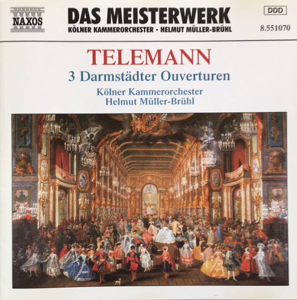 Telemann 3 Darmst. Ouvertüre Mue