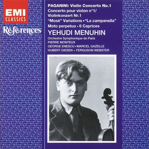 Yehudi Menuhin: Violin Cto 1