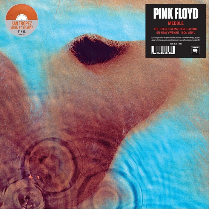Meddle (Remastered) (National Album Day) (Transparent) (San Tropez Marbled Vinyl) (180g)