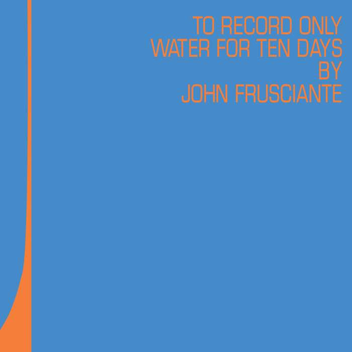 To Record Only Water For Ten Days (RSD) (Limited) (Blue & Orange Vinyl)