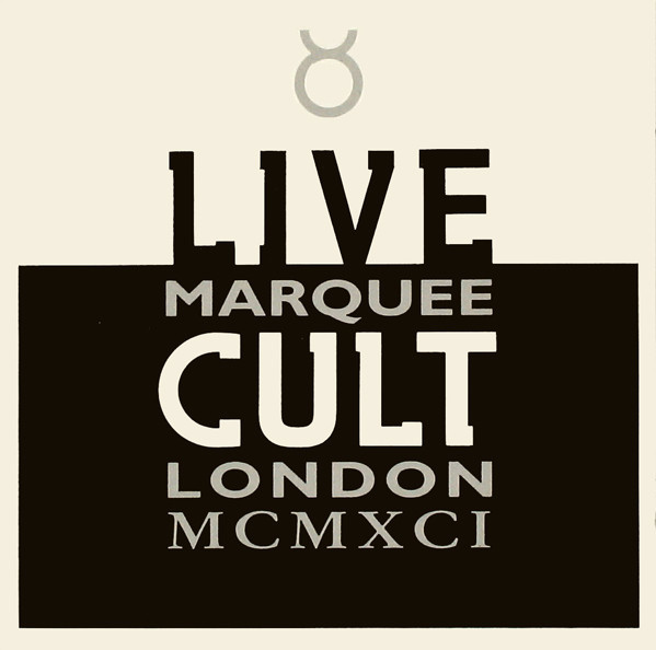 Live Cult Marquee London MCMXCI - NIKA