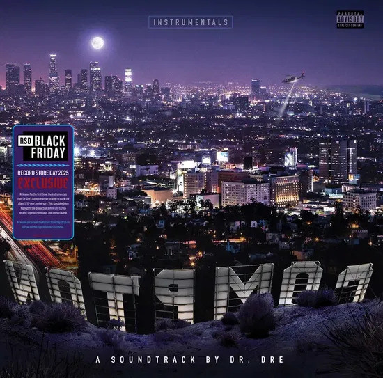 Compton (O.S.T.) (Instrumentals) (Black Friday) (Exclusive) (Limited) (Purple Marble Vinyl)