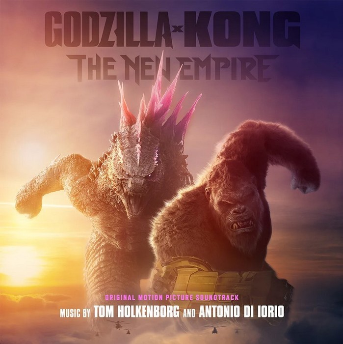 Godzilla x Kong: The New Empire (O.S.T.) Deluxe) (Limited) (Neon Pink & Blue Swirl with Orange & Pink Splatter Vinyl) (180g)