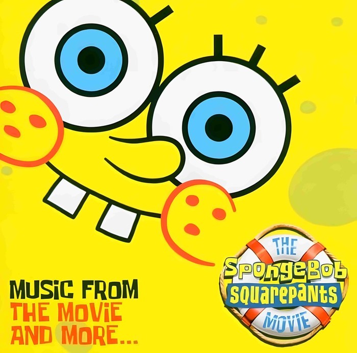 The SpongeBob SquarePants Movie: Music from the Movie and More... (O.S.T.) (Black Friday) (Limited) (Red & Black Vinyl)