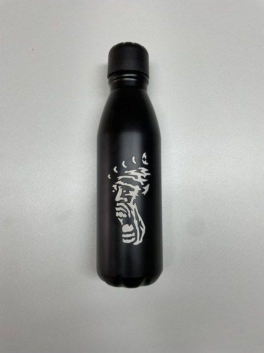 Bidon z logotipom (črn)