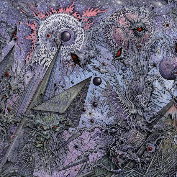 Anthronomicon (Grimace Purple / Black Merge With Magenta Splatter Vinyl)