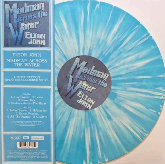 Madman Across The Water (Limited) (Blue Splatter Vinyl)