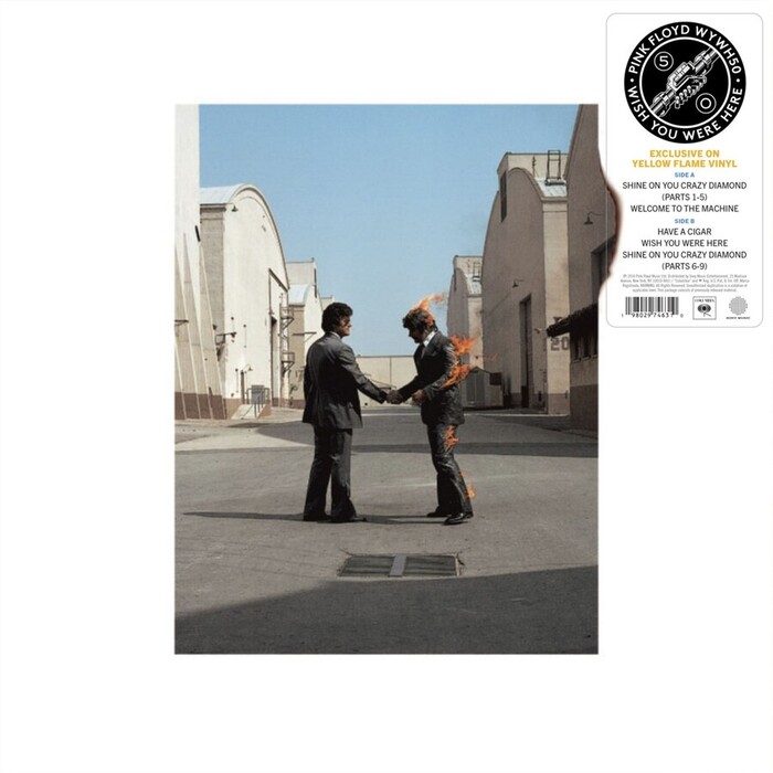Wish You Were Here (50th Anniversaryy) (Remastered) (Limited) (Yellow Flame Vinyl)